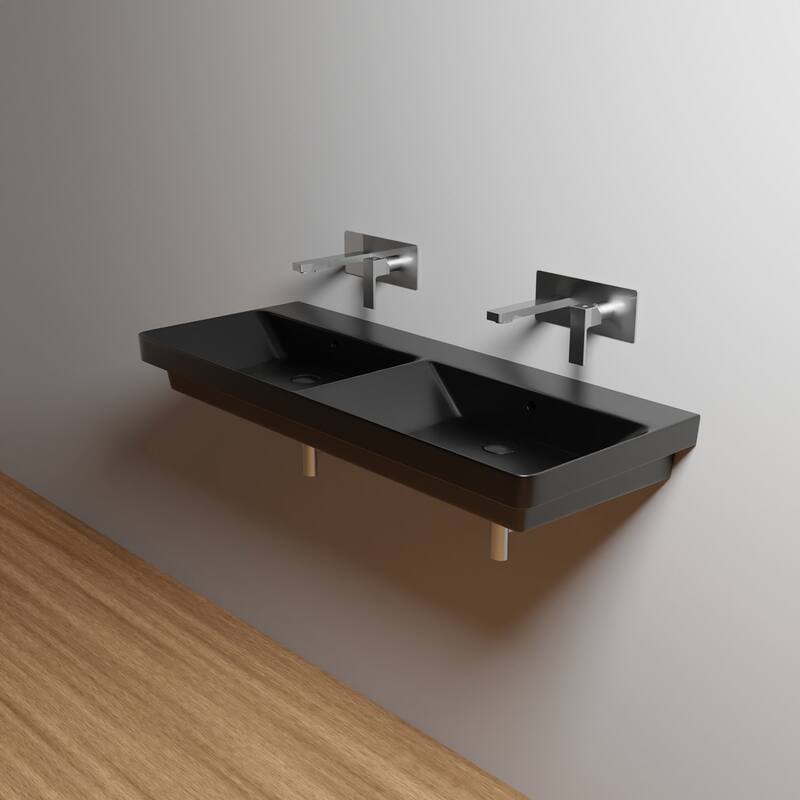 WS Bath Collections Luxury 120.00 Luxury 47" Rectangular Ceramic Drop