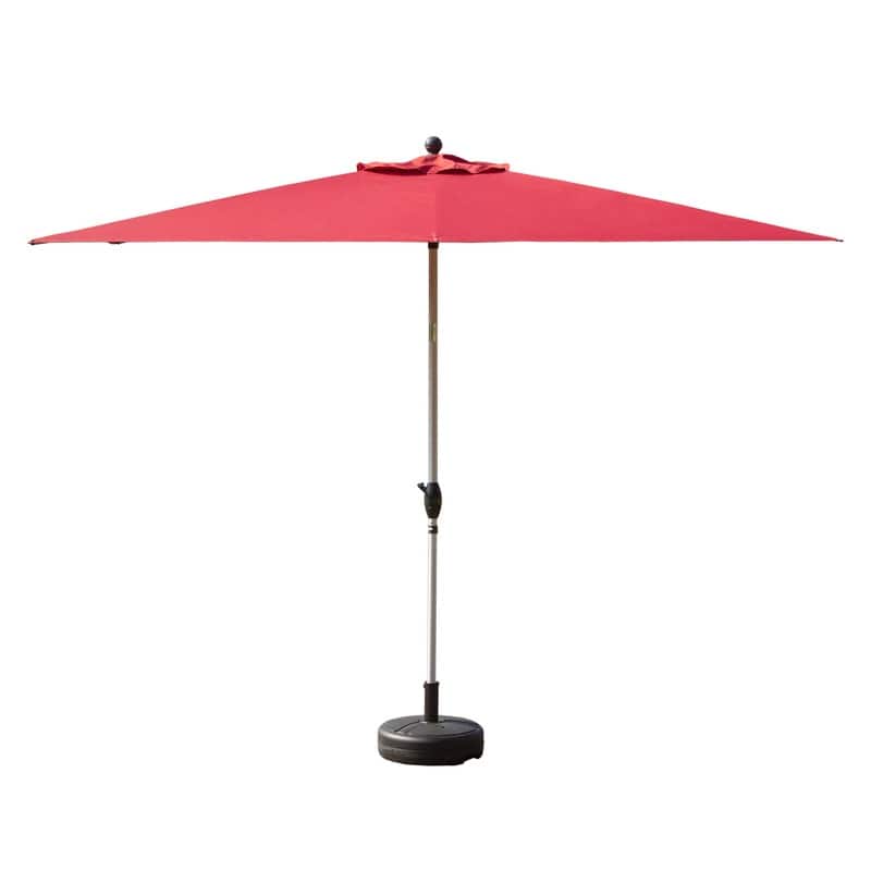 Domi Outdoor Living 6.5' x 10' Tilt Aluminum Patio Umbrella