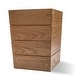 preview thumbnail 6 of 6, Teak Waste Basket