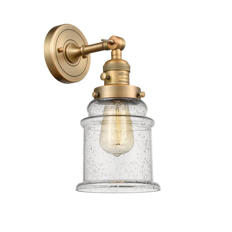 Innovations Lighting Canton Single Light 11" Tall Bathroom Sconce - 3