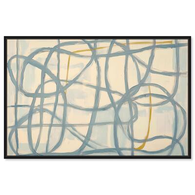 Unbroken Line II Canvas by Art Remedy