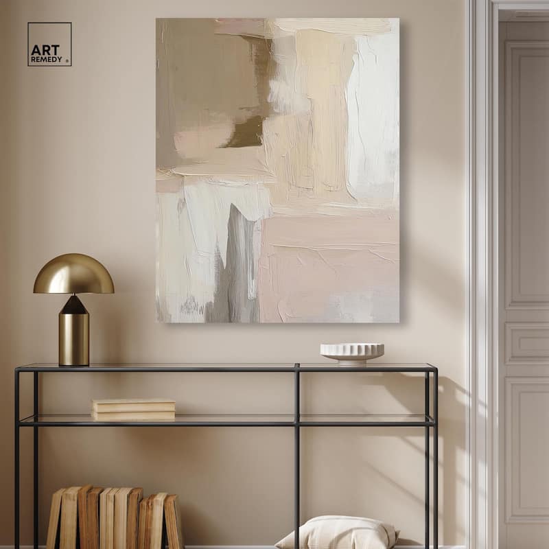 Subtle Earth Tones II Canvas by Art Remedy, Gallery Wrapped
