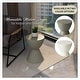 preview thumbnail 32 of 48, Loft 14" Modern MGO Side Table, Round Hourglass End Table, Indoor/Outdoor Accent Table for Patio