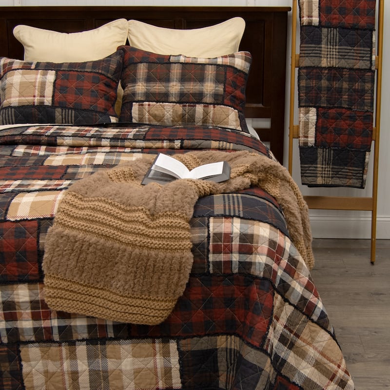 Donna Sharp LJ Plaid Cotton Quilt Collection