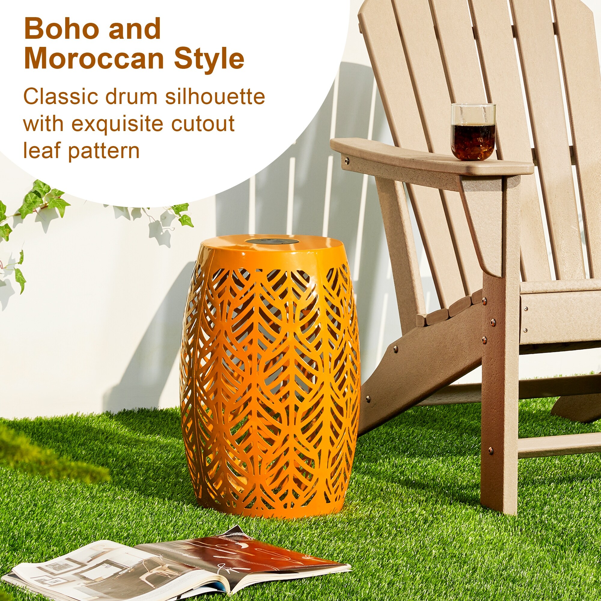 Solar garden stools hotsell