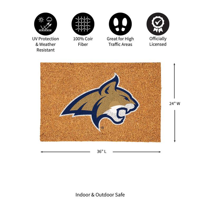 Montana State University Full Color Indoor/Outdoor Coir Mat