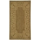 preview thumbnail 46 of 99, SAFAVIEH Courtyard Abaco Floral Border Indoor/ Outdoor Area Rug 2' x 3'7" - Brown/Natural
