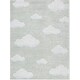preview thumbnail 16 of 72, Well Woven Kids Rugs Cloud 9 Modern Machine Washable Area Rug 3'3" x 5' - Brown