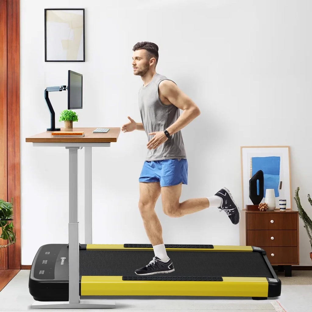 Zenova Walking Pad Treadmill With Wireless Electronic Remote Control