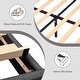 preview thumbnail 17 of 21, VECELO Height Adjustable Upholstered Kids Bed Frame,Twin Size Bed Set of 2