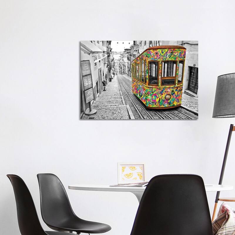 iCanvas "Lisbon Tram" by Ben Heine Canvas Print - 26x40x1.5