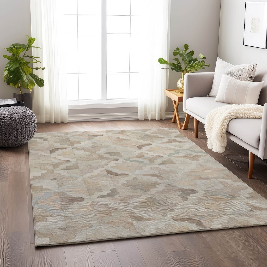 Premium Washable Super Soft Modern Mosaic Mayfield Rug