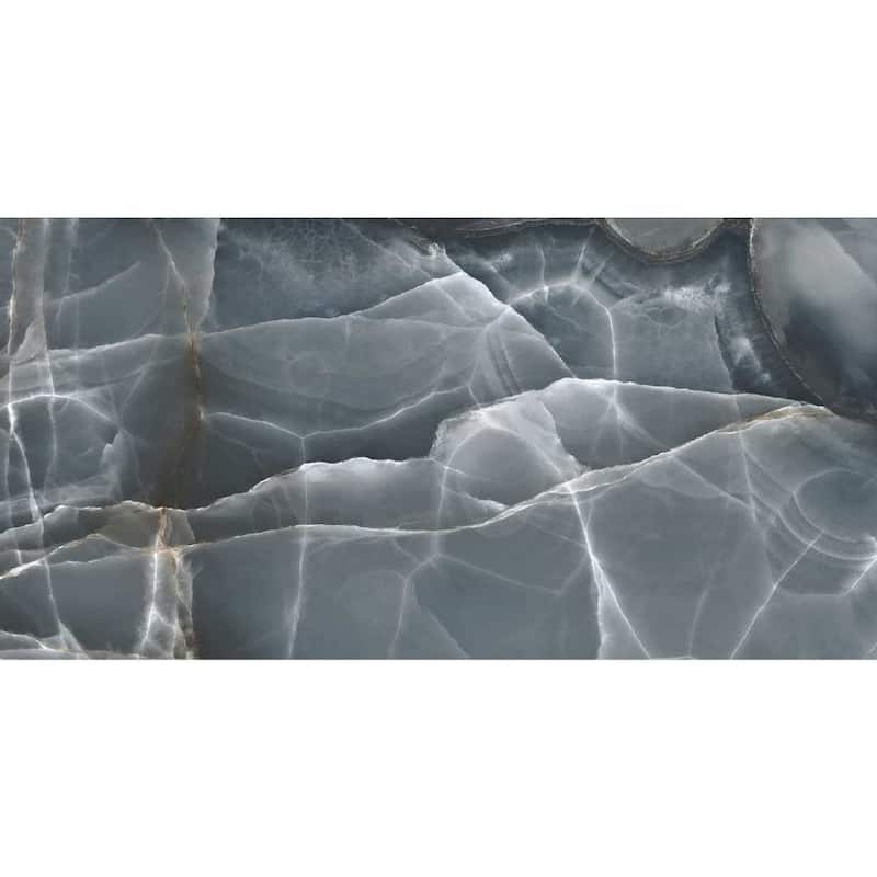 Riptide 24x48 Glossy Onyx Porcelain Tile - Floor & Wall - Large Format