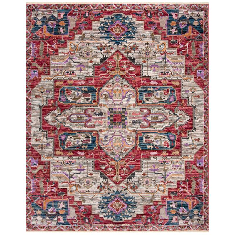 SAFAVIEH Nirvana Luz Modern Oriental Polyester Rug