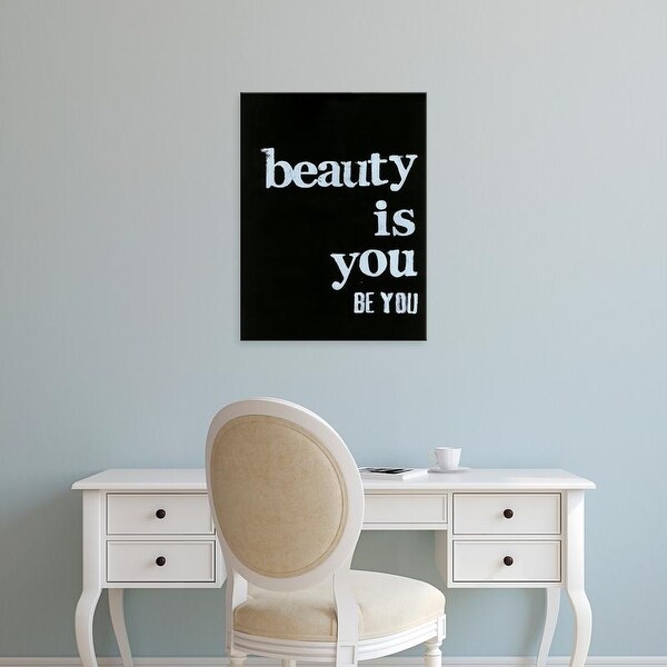 Easy Art Prints Deborah Velasquez's 'Be Beautiful IV' Premium Canvas Art