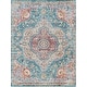 preview thumbnail 48 of 64, Artistic Weavers Hal Vintage Boho Traditional Pink Medallion Area Rug