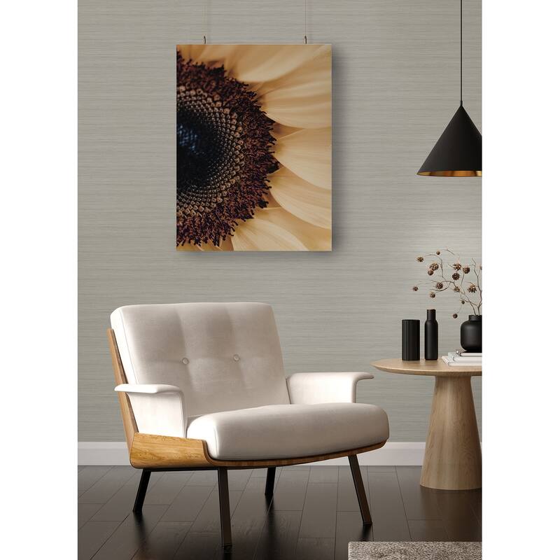 A-Street Prints Shantung Slate Silk Wallpaper