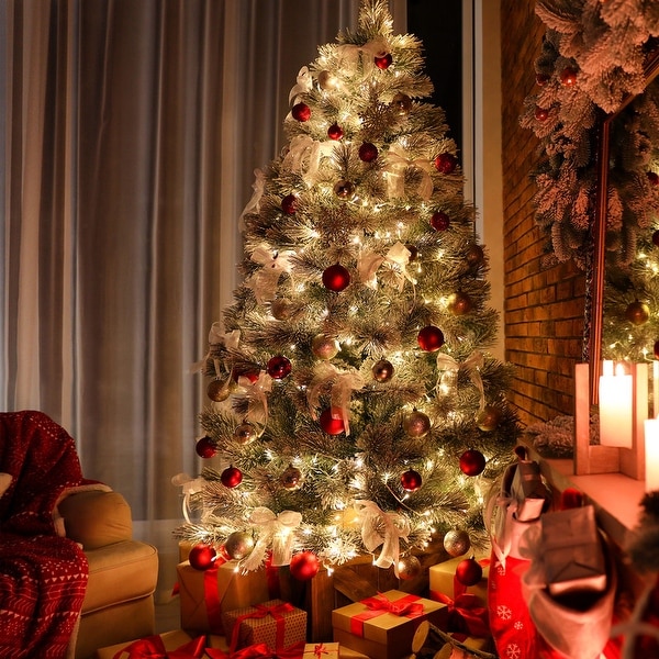 6.5 ft outlet christmas tree