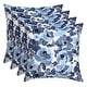 preview thumbnail 24 of 22, Arden Selections 16 x 16 in Outdoor Square Throw Pillow 4 Count - Garden Delight