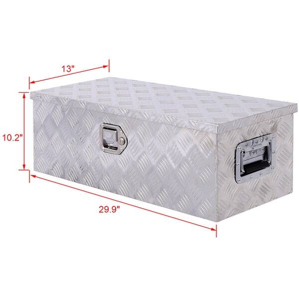 Better-Autoparts 36" Aluminum Underbody Truck Tool Box – Lockable, Weather-Resistant-405570