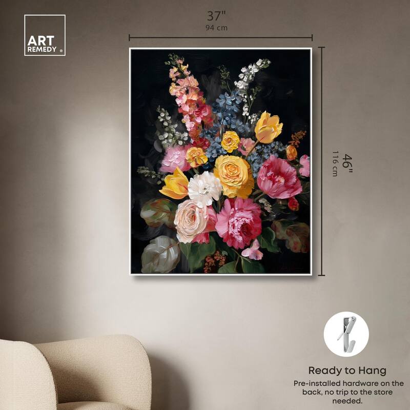 Garden Richness I Canvas by Art Remedy