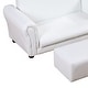 preview thumbnail 17 of 16, Qaba Kids Sofa Set with Footstool for Toddlers and Babies
