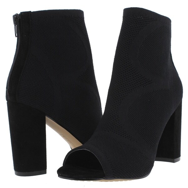 steve madden open toe ankle boots