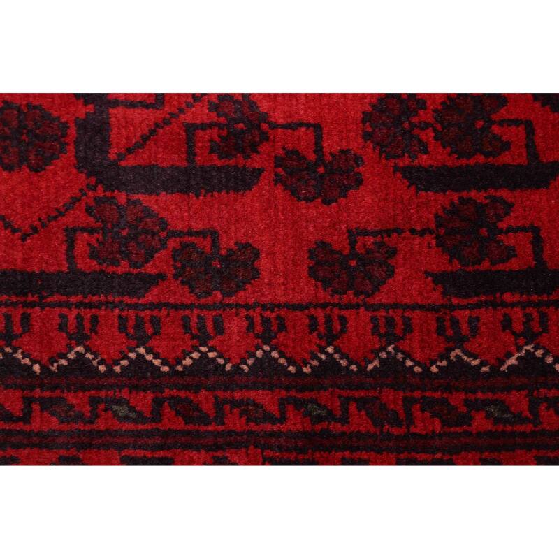 ECARPETGALLERY Hand-knotted Finest Khal Mohammadi Red Wool Rug - 5'1 x 6'6