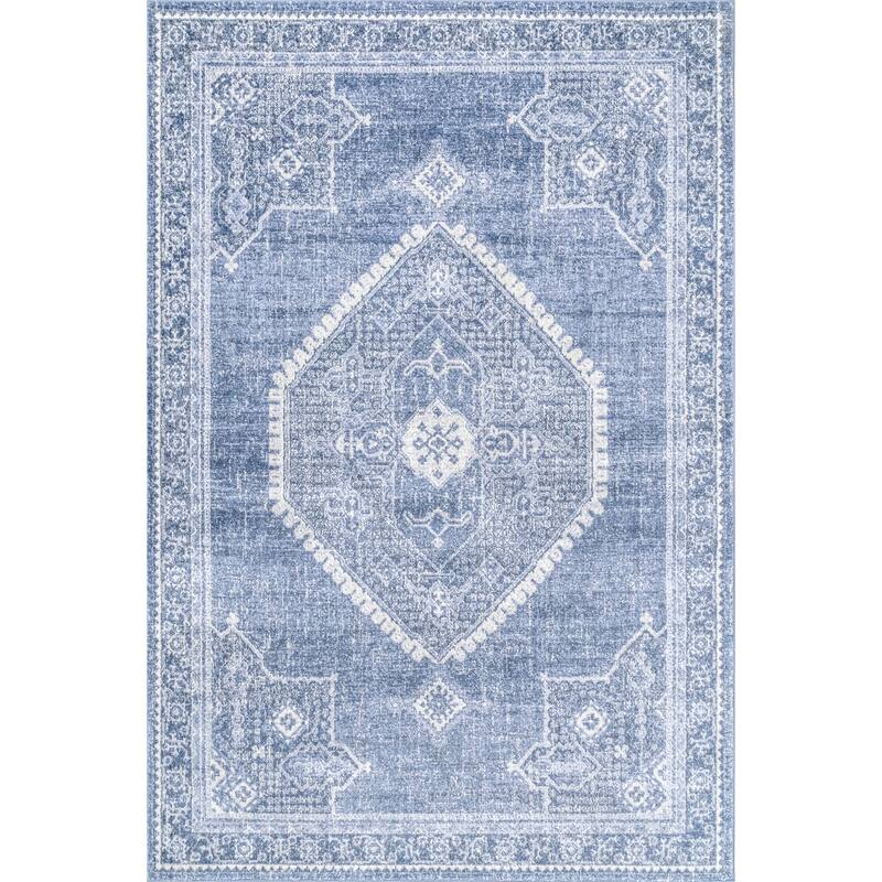 Nuloom Traditional Vintage Medallion Marg Area Rug