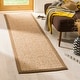 preview thumbnail 11 of 37, SAFAVIEH Natural Fiber Chunky Giesela Sisal Rug 2' x 8' Runner - Natural
