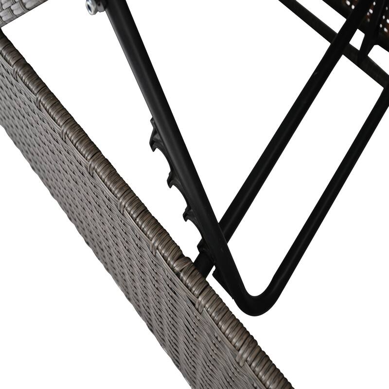 Outdoor Wicker Weaving Conversation Combo Set of 7