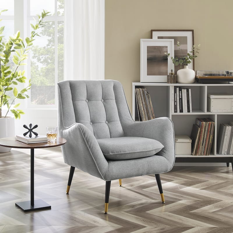 Art Leon Mid-century Modern Accent Arm Chair (SET OF 2)
