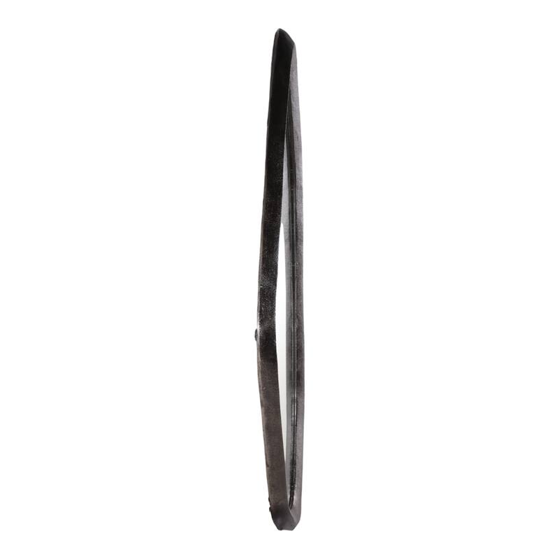 Metal Aluminum Wall Mirror Asymmetrical Shape Home Office - 32" Bronze - 19" x 1" x 32"