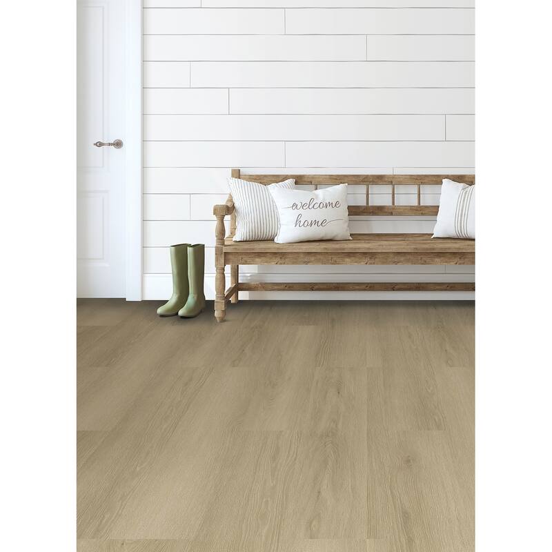FloorPops Light Oak Peel and Stick Wood Floor Planks