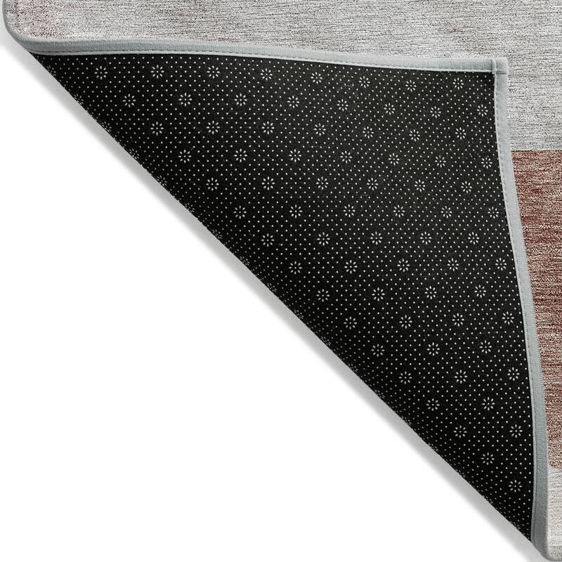 HomeRoots Geometric Transitional Rectangle Outdoor Rug