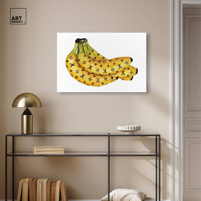 Fashion Bananas III Canvas by Art Remedy, Gallery Wrapped