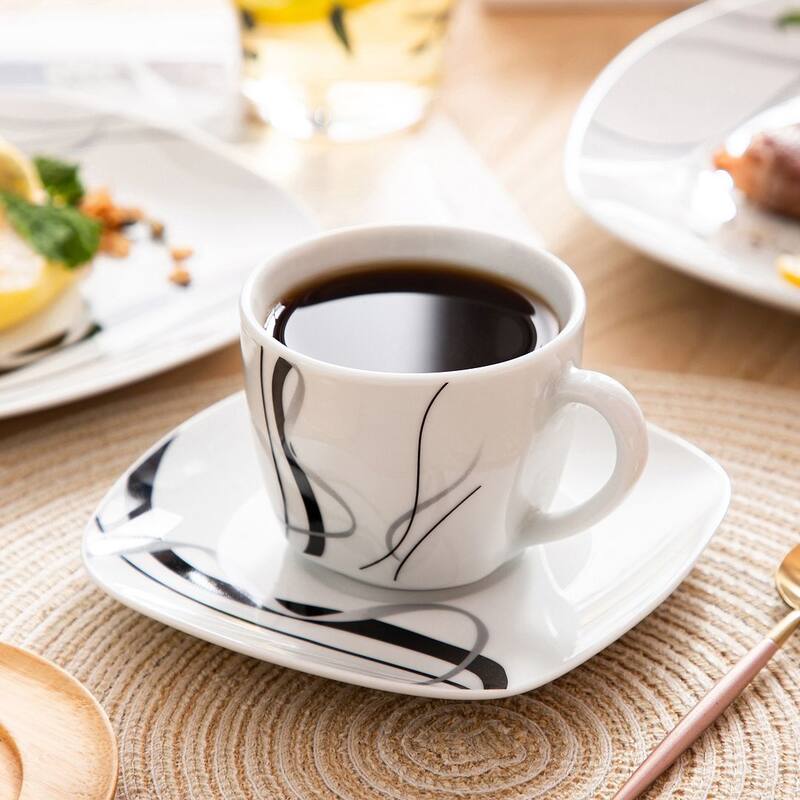 VEWEET Fiona Porcelain Dinnerware Set