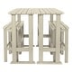 preview thumbnail 30 of 53, Lehigh 6-Piece Outdoor Balcony Set - Bar-height