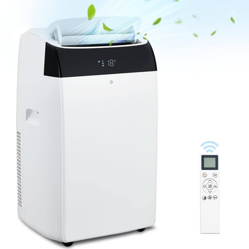 Enhanced Cooling Portable Air Conditioner - Efficient 14000 BTU, Air Conditioner whit Dual Motors