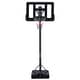preview thumbnail 1 of 5, Teenagers Portable Basketball Hoop, 7.5FT - 10FT with 44" Backboard