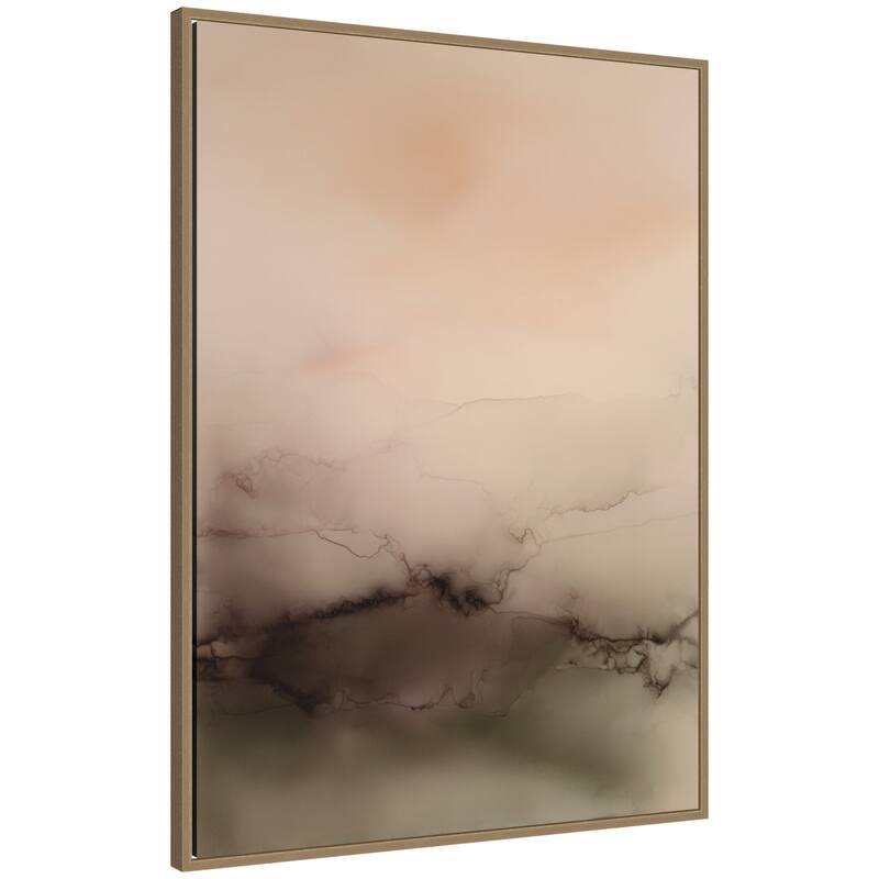 Kate and Laurel Dawn No. 1 by Amy Lighthall Framed Canvas Wall Art Print - 28 x 38