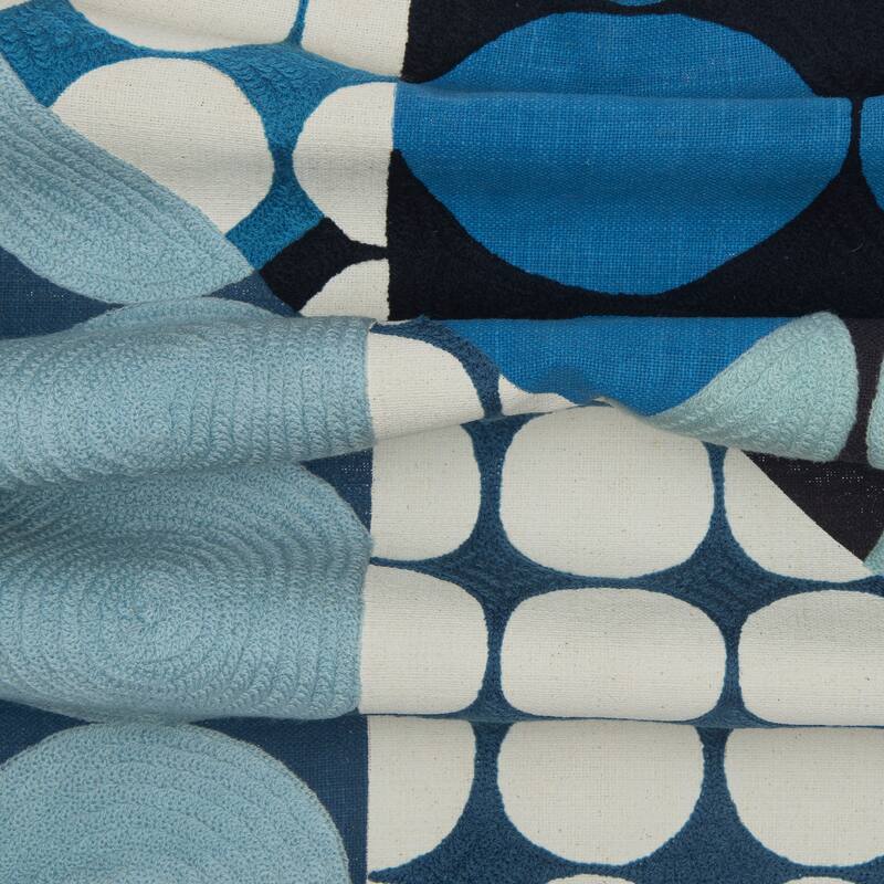 Sevita Contemporary Geometric Hand-Woven Indoor Throw Pillow