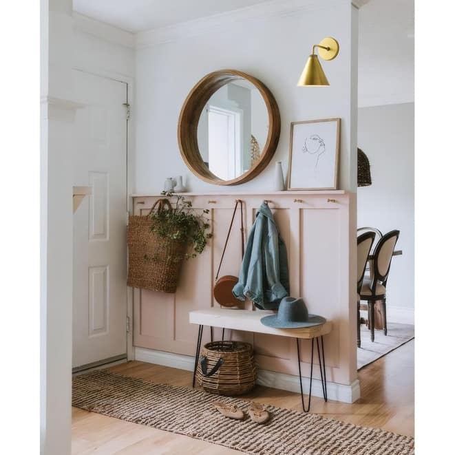 11 Inch wall sconce gold wall lighting iron bathroom sconces