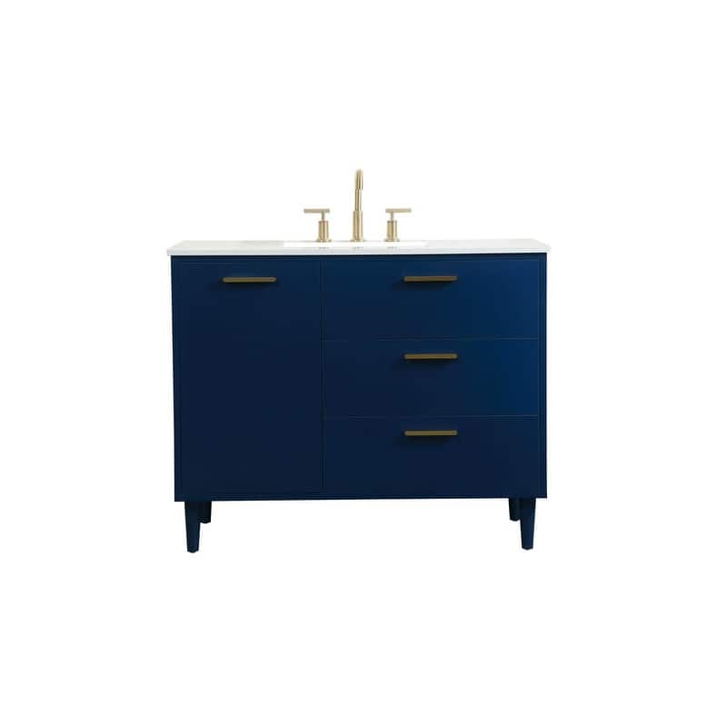 Elegant Lighting VF47042M Baldwin 42" Free Standing Single Basin