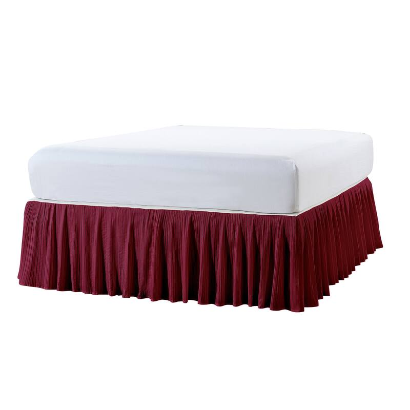 Serenta Pleated Bedskirt 18" Drop