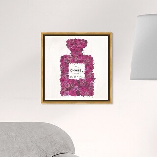 Oliver Gal 'Bonjour' Fashion and Glam Wall Art Framed Canvas Print Handbags  - Pink, Orange - Bed Bath & Beyond - 31794393