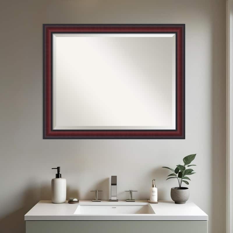 Dalat Beveled Framed Bathroom Vanity Wall Mirror