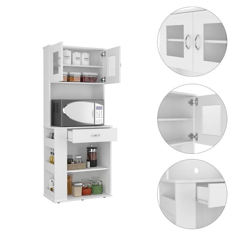 Selmer Pantry Cabinet with Drawer and 3-Doors