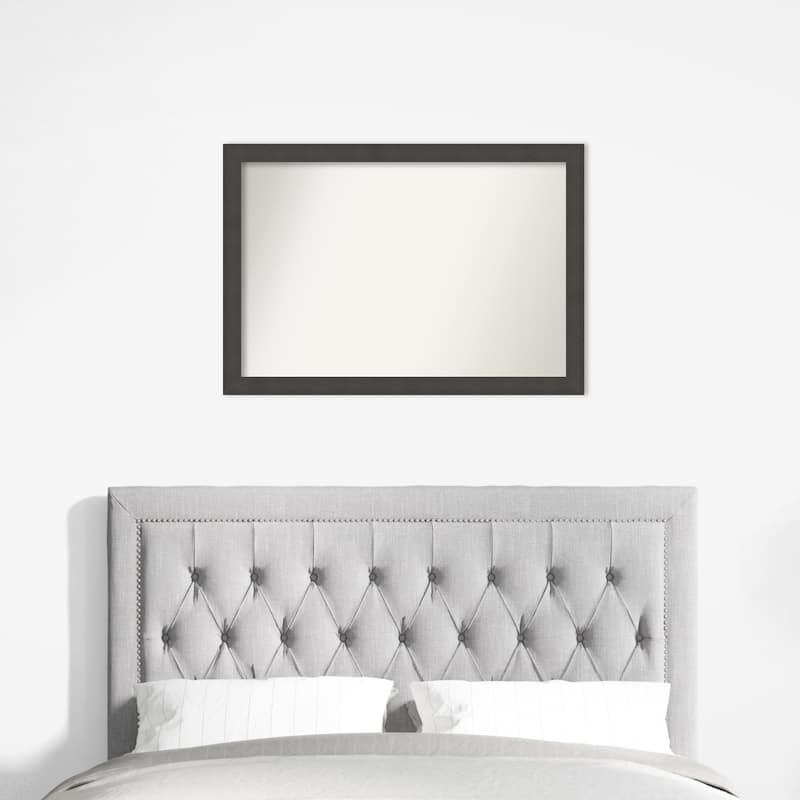 Blaine Narrow Non-Beveled Framed Wall Mirror