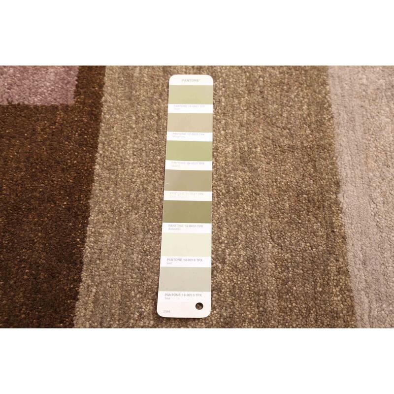 ECARPETGALLERY Hand-knotted Opulence Sage Wool Rug - 4'0 x 5'9